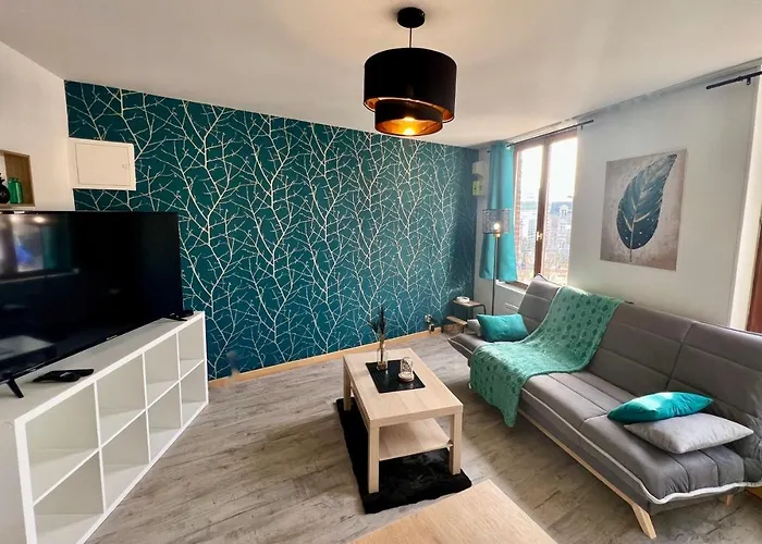 דירה La Feuille Doree, Hyper-centre, 15min Rouen ברנטין